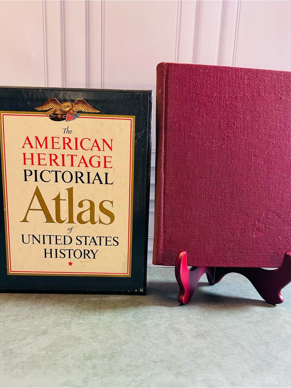 1966 American Heritage Pictorial Atlas of U.S. History — FIRST EDITION Hardcover